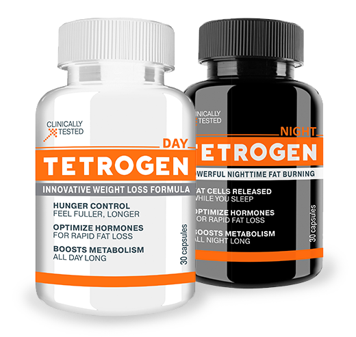 Tetrogen day and night supplement with all-natural ingredients
