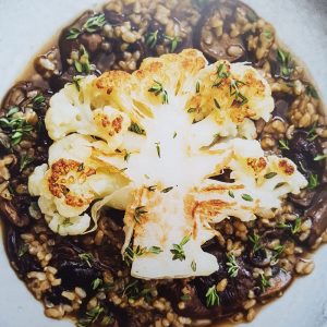 Mushroom Risotto, Dinner Image for Monday